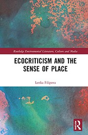 Front cover of Ecocriticism and the Sense of Place by Lenka Filipova