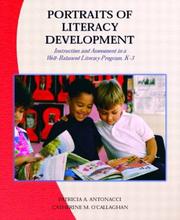 Front cover of Portraits of literacy development by Patricia Antonacci