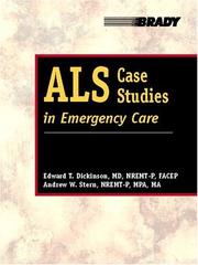 Front cover of ALS Case Studies in Emergency Care by Edward V. Dickinson