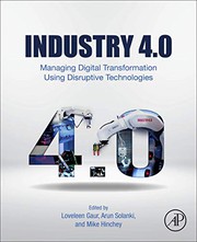 Cover of Industry 4.0 by Loveleen Gaur
