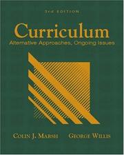 Cover of Curriculum by Colin J. Marsh