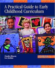 Front cover of A practical guide to early childhood curriculum by Claudia Fuhriman Eliason