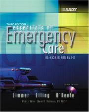 Front cover of Essentials of emergency care by Daniel Limmer