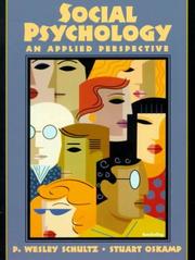 Front cover of Social psychology by P. Wesley Schultz