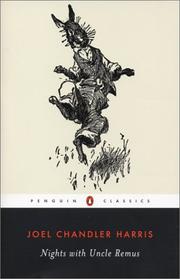 Front cover of Nights with Uncle Remus by Joel Chandler Harris