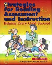Front cover of Strategies for reading assessment and instruction by D. Ray Reutzel