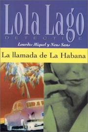 Cover of La llamada de la Habana by Lourdes Miquel López