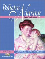 Cover of Pediatric nursing by Jane Ball