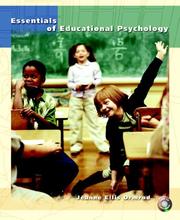 Front cover of Essentials of educational psychology by Jeanne Ellis Ormrod