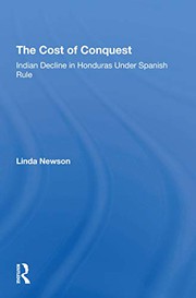 Front cover of The Cost Of Conquest by Linda Newson