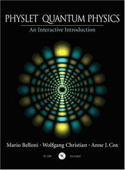 Cover of Physlet quantum physics by Mario Belloni