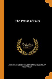 Front cover of The praise of folly by Desiderius Erasmus