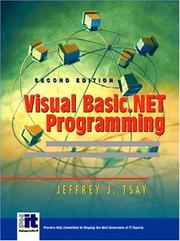 Cover of Visual Basic.Net Programming by Jeffrey Tsay