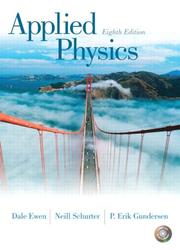 Cover of Applied physics by Dale Ewen