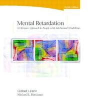 Cover of Mental retardation by Drew, Clifford J