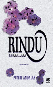 Cover of Rindu Semalam by Puteri Andalas