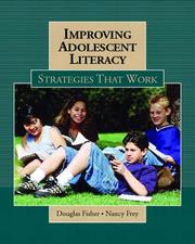 Cover of Improving Adolescent Literacy by Douglas B. Fisher