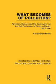 Front cover of What Becomes of Pollution? by Christopher Hamlin