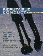 Cover of Reputable Conduct by John R. Jones