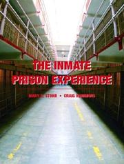 Front cover of The inmate prison experience by Mary K. Stohr