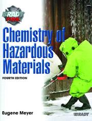 Front cover of Chemistry of Hazardous Materials by Eugene Meyer