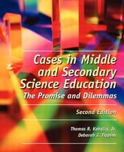 Front cover of Cases in middle and secondary science education by Thomas R. Koballa
