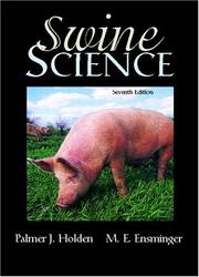 Front cover of Swine Science (7th Edition) by Palmer J. Holden