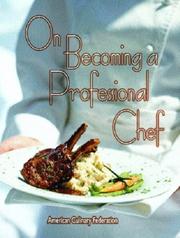 Cover of On Becoming a Professional Chef by Michael Baskette