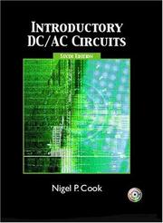 Cover of Introductory DC/AC circuits by Nigel P. Cook
