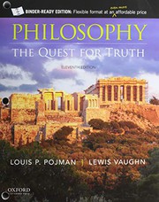 Cover of Philosophy by Louis Pojman