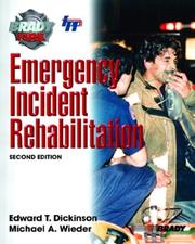 Cover of Emergency Incident Rehabilitation (2nd Edition) by Edward V. Dickinson
