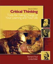 Cover of Critical thinking by Richard W. Paul