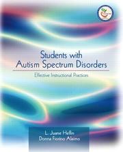 Front cover of Students with autism spectrum disorders by Juane Heflin