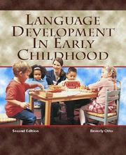 Cover of Language Development in Early Childhood by Beverly W. Otto