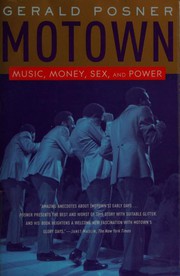 Cover of Motown by Gerald L. Posner