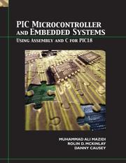 Cover of PIC Microcontroller by Muhammad ali mazidi