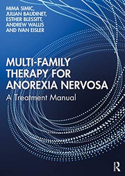 Front cover of Multi-Family Therapy for Anorexia Nervosa by Mima Simic
