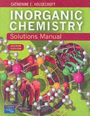 Cover of Inorganic chemistry by Catherine E. Housecroft