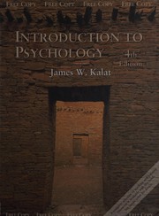 Cover of Test items for Kalat's Introduction to psychology by James W. Kalat