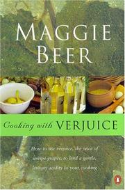 Front cover of Cooking with Verjuice by Maggie Beer
