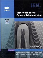 Front cover of IBM(R) WebSphere(R) System Administration (IBM Press Series--Information Management) by Leigh Williamson