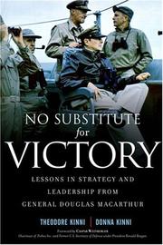 Cover of No substitute for victory by Theodore B. Kinni
