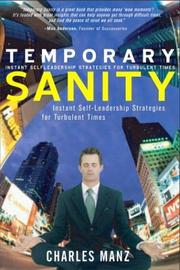 Cover of Temporary Sanity by Charles C. Manz