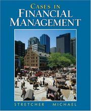 Cover of Cases in financial management by Robert Stretcher