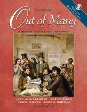 Front cover of Out of many : a history of the American people by John Mack Faragher