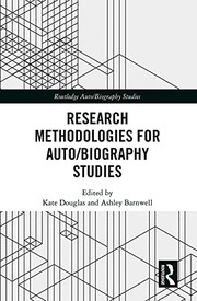 Cover of Research Methodologies for Auto/biography Studies by Kate Douglas