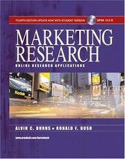 Cover of Marketing Research by Alvin C. Burns