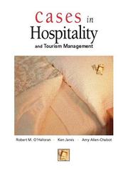 Front cover of Cases in Hospitality and Tourism Management by Robert M. O'Halloran