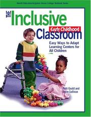 Front cover of The inclusive early childhood classroom by Patti Gould