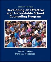 Cover of Developing an effective and accountable school counseling program by Debra C. Cobia